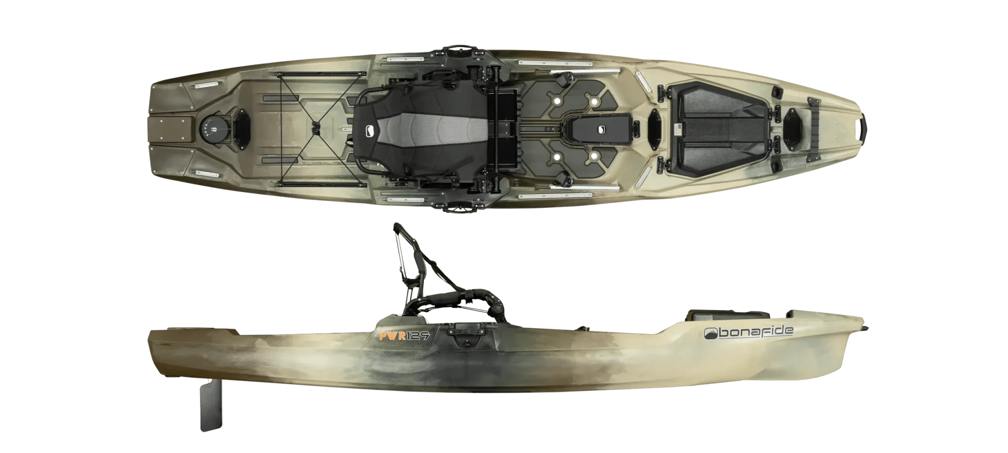 Bonafide PWR129 Fishing Kayak