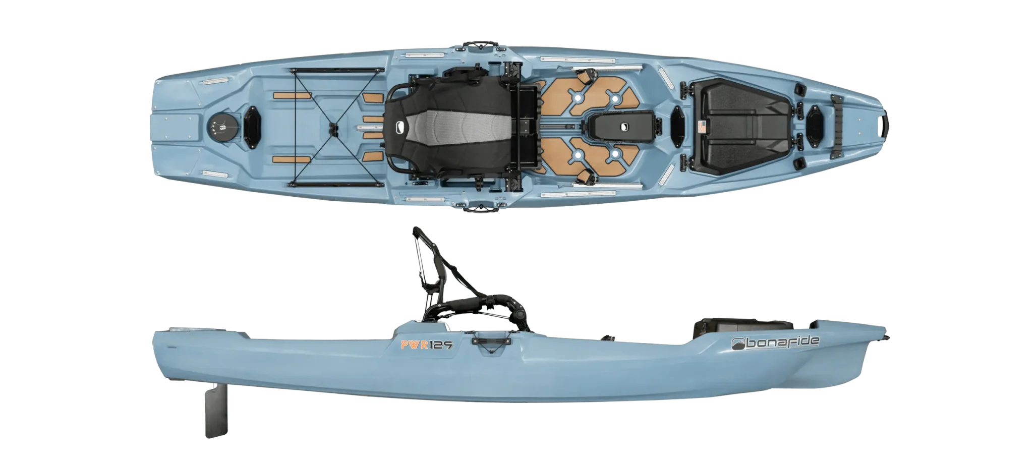 Bonafide PWR129 Fishing Kayak